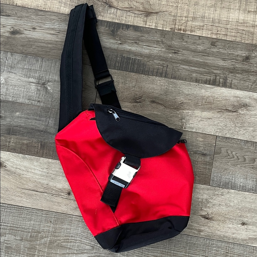 Stylish Red and Black  Sling Bag
